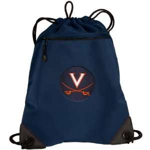   Virginia OFFICIAL College Logo Drawstring Bags   For School Beach Gym
