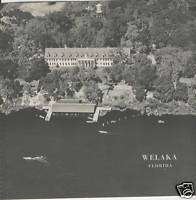 c1950 Sportsmans Lodge Welaka FL Real Estate Flyer  