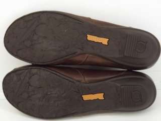 Womens shoes brown leather Born 42 10 M dress loafer flats  