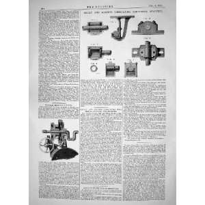   1863 REILLY MARTIN LUBRICATING HORIZONTAL SHAFTING BIDDELLS ENGINES