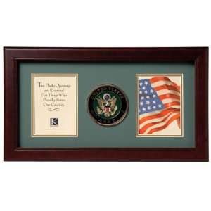  Allied Frame United States Army Dual Picture Frame