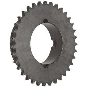 Martin Roller Chain Sprocket, Taper Bushed, Type B Hub, Single Strand 