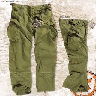 HELIKON SPECIAL FORCES (SFU) TACTICAL TROUSERS, ARMY COMBAT CARGO 
