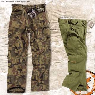 HELIKON MENS SPECIAL FORCES SFU TROUSERS ARMY COMBAT CARGO PANTS 
