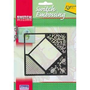    Switch Embossing Stencil Bees Template Card Making