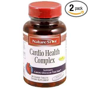 NatureStar Cardio Health Complex Dietary Supplement Tablets, 60 Count 