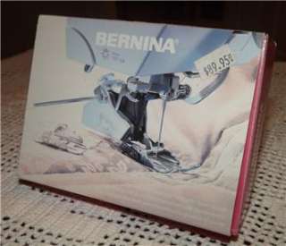 BERNINA TWO SOLE WALKING FOOT WITH SEAM GUIDE~NO 008 968 70 00~NEVER 