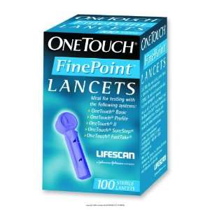  OneTouch FinePoint Lancets, One Touch Fine Point Lnct, (1 