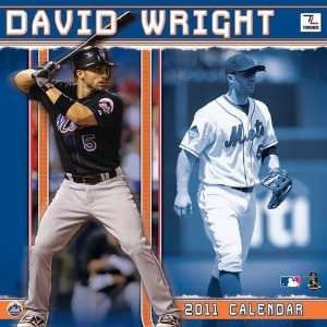  New York Mets David Wright 2011 Wall Calendar
