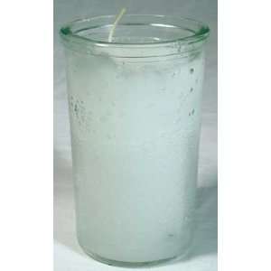  White 50 hour jar candle 