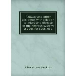   the nervous system a book for court use Allan McLane Hamilton Books