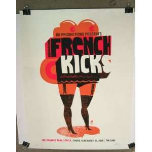  French Kicks Concert Poster Atlanta March 24, 2005 Earl 