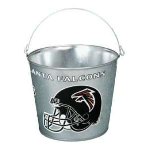  Atlanta Falcons NFL 5 qt Metal Ice Bucket/Pail Sports 