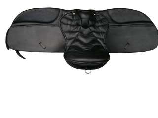 Icelandic Treeless Dressage Saddle all sizes available Black  