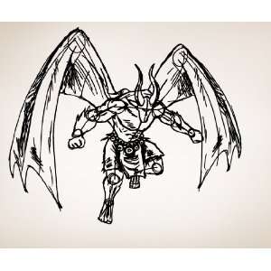   Wall Decal Sticker Angels and Demons Wings Item778B 
