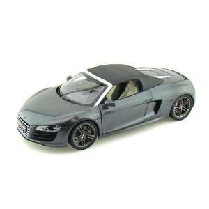  Audi R8 Spyder 1/18 Dark Grey Toys & Games