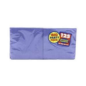  Party Supplies napkin bev new purple 2 ply 125 ct Toys 