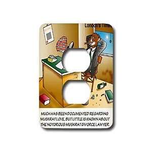   Muskrat Divorce Attorney   Light Switch Covers   2 plug outlet cover