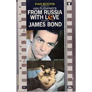   with Love Starring James Bond   Pan Books # X 236 Ian Fleming Books