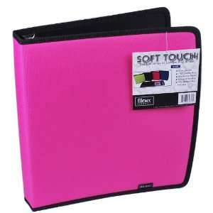  Filexec Soft Touch Padded Canvas EZ Comfort Ring Binder, 1 