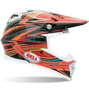  Bell Moto 9 Motocross Off Road MX Helmet Tilt Orange L 