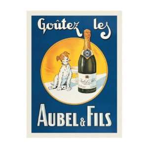  Goutez les Aubel and Fils Giclee Poster Print, 22x28