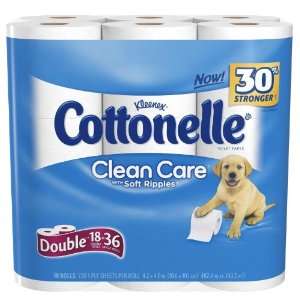 Cottonelle Clean Care Toilet Paper Double Roll  Kitchen 