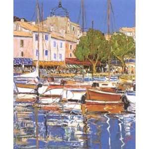  Cassis by Ernest Audibert   23 1/2 x 19 5/8 inches   Fine 