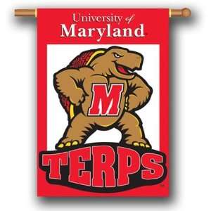  University of Maryland Terps Double Sided House Banner 