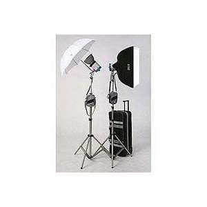   Light Stands, Umbrella, Softbox and Wheeled Carry Case