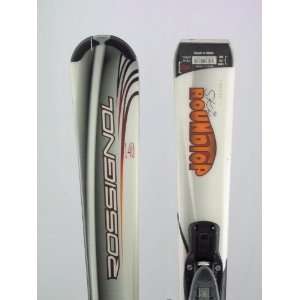  Rossignol Used Edge Ski Roundtop Shape Ski with Rossignol 