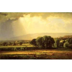  Hand Made Oil Reproduction   George Inness   32 x 22 