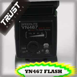 YN467 YN 467 i TTL Flash for Nikon D300 D200 D40x D70s  