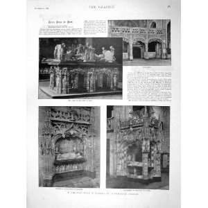    1898 France Tomb Philibert Mausoleum Auror Borealis