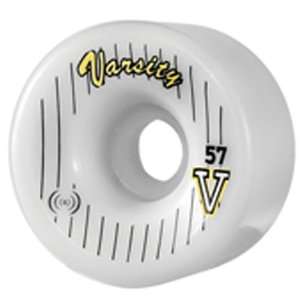  Radar Varsity roller skate wheels INDOOR white   57mm x 