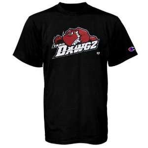  Champion Oklahoma City Yard Dawgz Black Mascot T shirt 