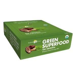 Amazing Grass Organic Green SuperFood Whole Food Energy Bar, 12 Count 