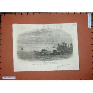   1871 Ship Wreck Mail Steam Rangoon Galle Kadir Rocks