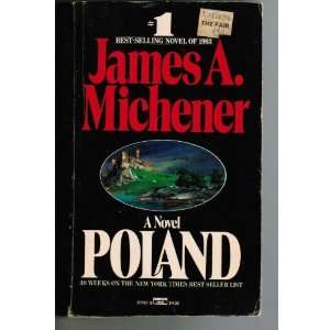 Poland, a Novel James A. Mitchener  Books