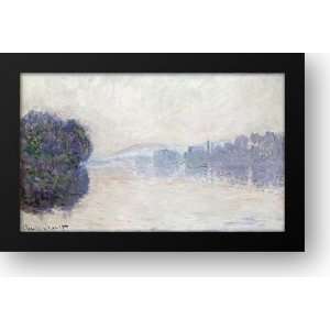  Seine Near Vernon, As Seen In The Mornin 22x18 Framed Art 