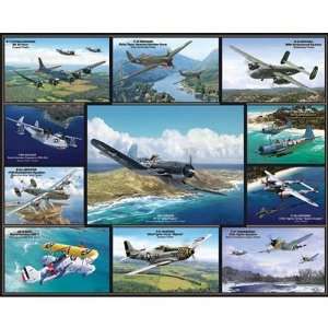  Airplanes of World War II Toys & Games