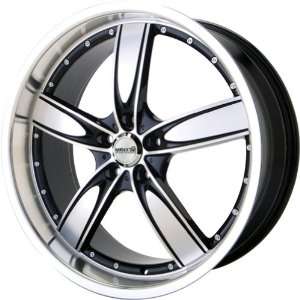  Maxxim Capture Black Wheel with Machined Face (17x7 