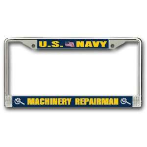  US Navy Machinery Repairman License Plate Frame 