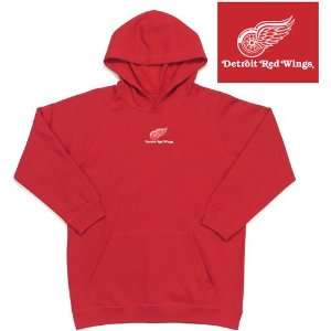Detroit Red Wings NHL Youth JV Hooded Sweatshirt (Dark Red) (Large 