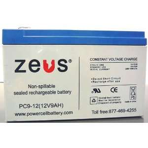  ZEUS 12V 9Ah SLA Battery 12 VOLT Electronics