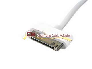 ipad ipod iphone 30P to USB female Extension Cable 30cm  