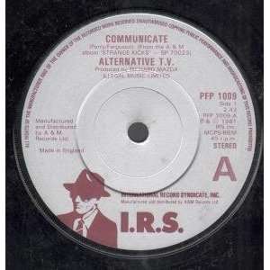  COMMUNICATE 7 INCH (7 VINYL 45) UK IRS 1981 ALTERNATIVE 