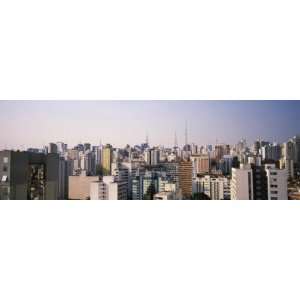  High Angle View of Avenida Paulista, Sao Paulo, Brazil by 