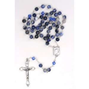  Sodalite Gemstone Rosary Jewelry
