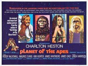 Planet of the Apes 30 x 40 Movie Poster, Heston, UKA  